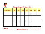 nick jr. behavior chart